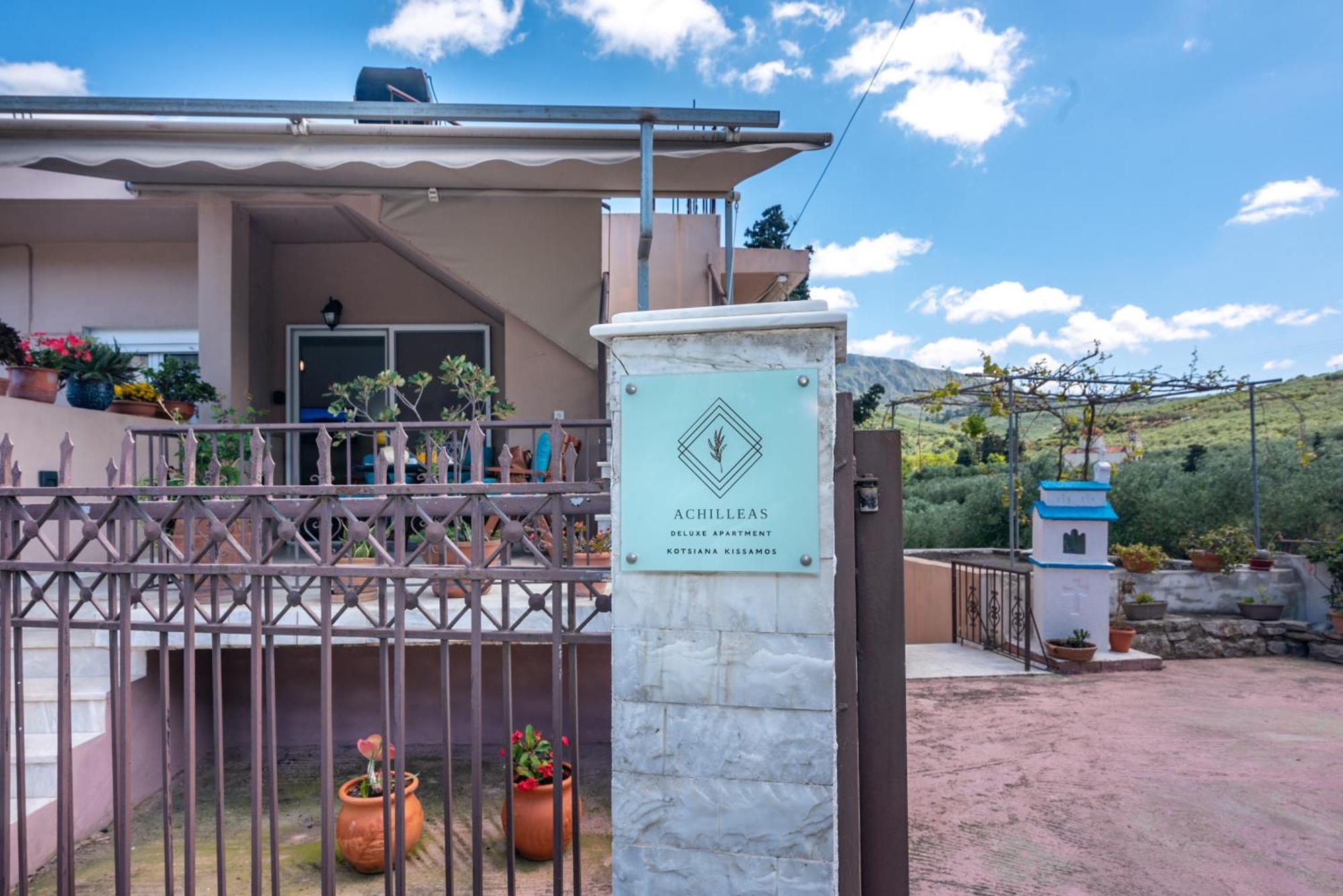 Achilleas Deluxe Αpartment -Pet Friendly-Parking-Mountain View Villa Kotsianá Dış mekan fotoğraf